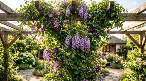 objevte nejlepší popínavé rostliny pro krásné zdobení vaší pergoly a efektivní ochranu před sluncem v letních měsících.