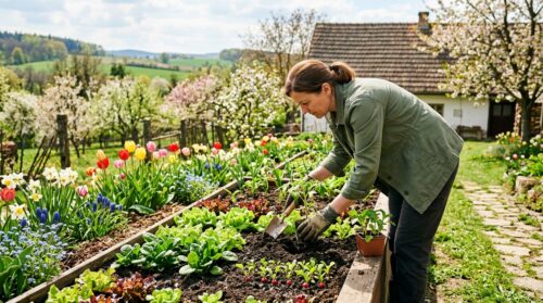 Jarní zahrádka: co vysadit, kdy a jak se vyhnout častým chybám