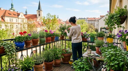 Zahrádka na balkoně: kompletní návod, jak pěstovat ve městě