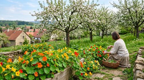 Zahrádkáři pozor: tahle medonosná květina na jaře zabrání opadávání plodů a zachrání úrodu